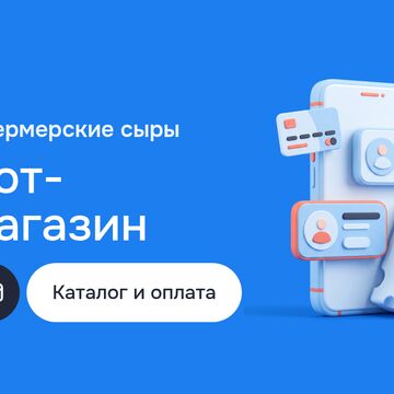 Чат-боты для продаж: Telegram-бот-магазин фермерских сыров на Python и Telegram API с интеграцией платёжного шлюза