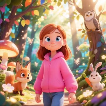 AI 3D Character Design / Персонаж в стиле 3D
