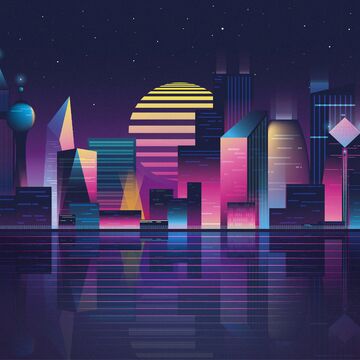 Synthcity (векторная графика)