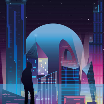 Synthcity 2.0 (векторная графика)