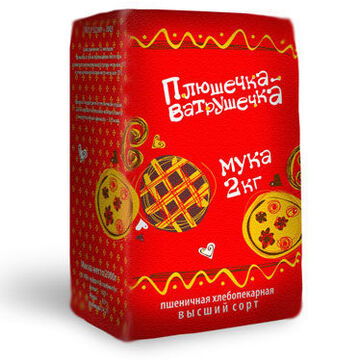 Упаковка для муки Плюшечка-Ватрушечка