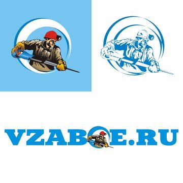 Вариант логотипа. Векторная графика.
