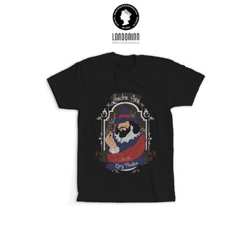 Guy Fawkes. Принт для брендового мерча имидж студии.