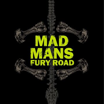 Постер для байкерского клуба "Madmans"