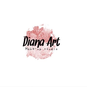 Логотип для студии красоты "Diana Art"