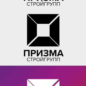 Логотип стройгруппы Призма