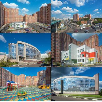 Архитектурная фотосъемка. Жилые комплексы.
