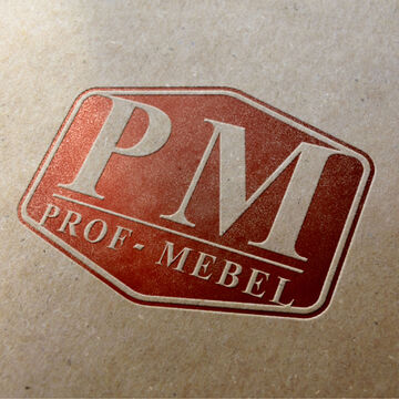 Логотип для мебельной компании "Prof-Mebel"