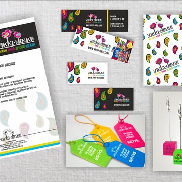 Фир.стиль для интернет магазина VIKKI-NIKKI