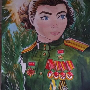 Арт к 9 мая.