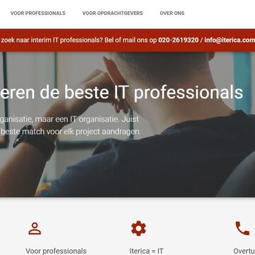 IT Secondment agency domain - "ITERICA.com"