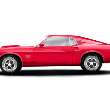 Принт ford mustang boss 429 1969 - 5000руб. (автомобили)
