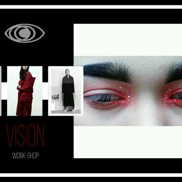 Элементы фирменного стиля ворк-шопа "Vision"