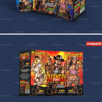 Уголь для кальянов COCO DJANGO
