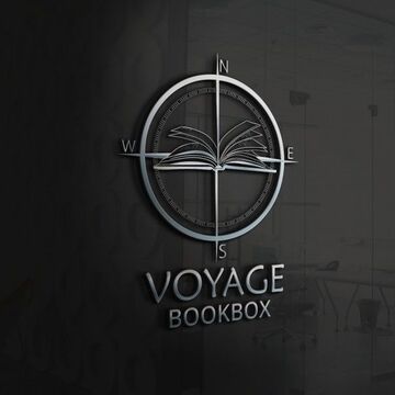 Логотип для доставки книг из разных точек света "BookBox"