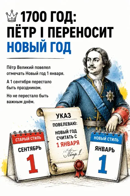 История 1 сентября: от Нового года до Дня знаний, изображение 3 из 7