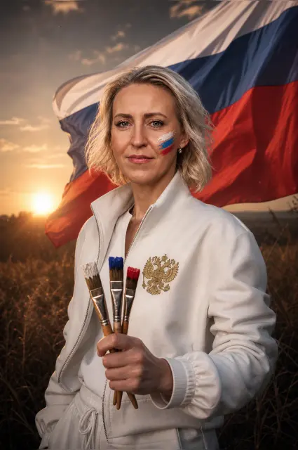 Рисуем флаг России