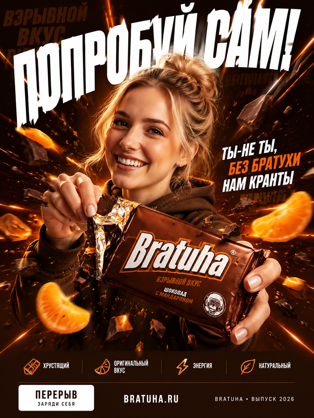 Реклама шоколада