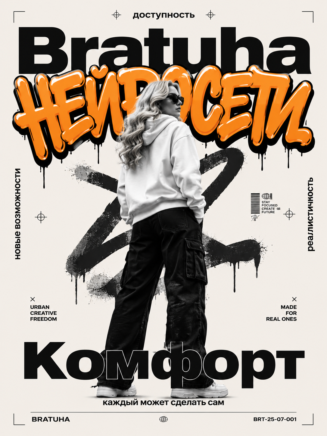 Постер в стиле STREETWEAR