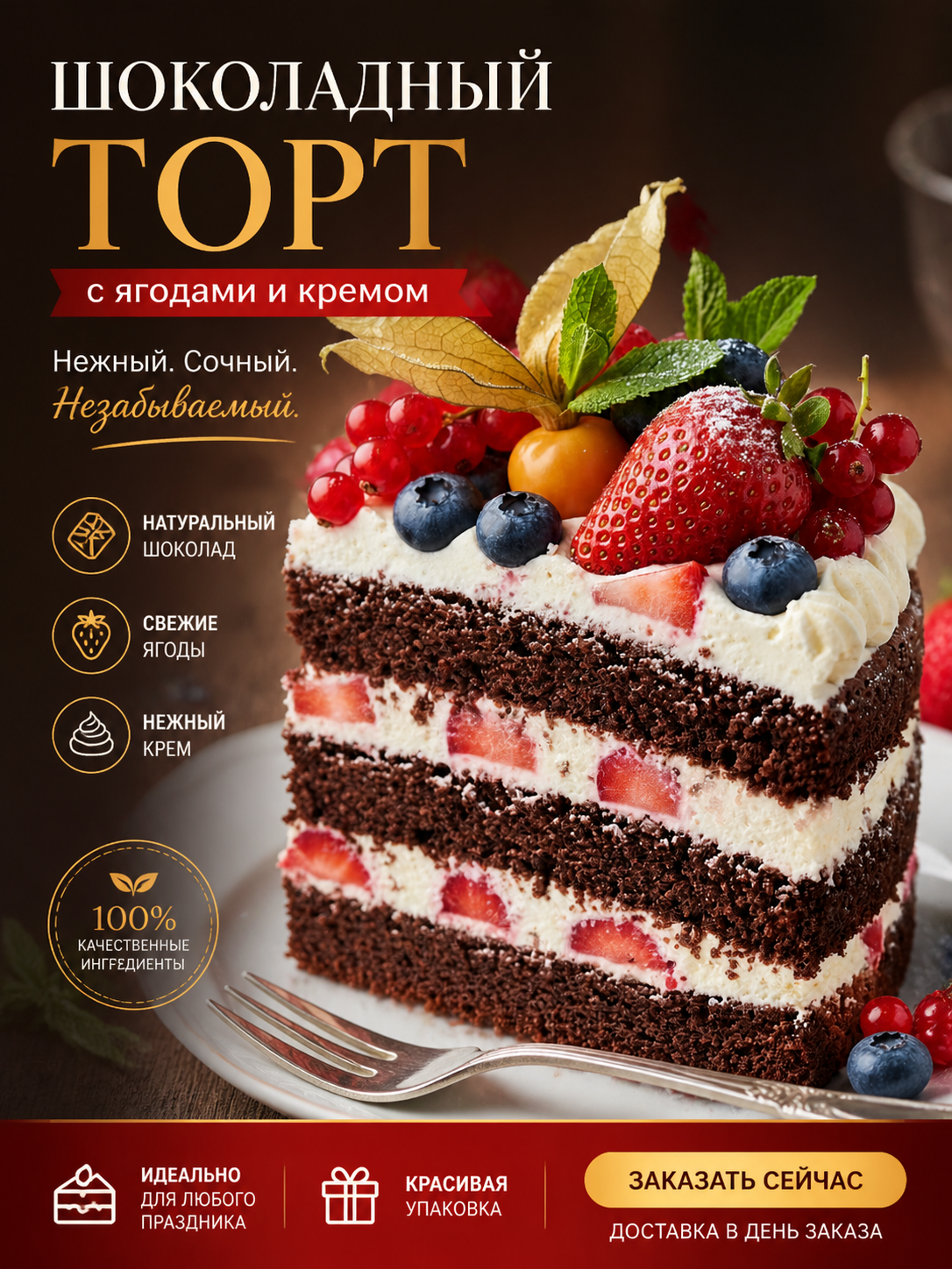 Кусок торта