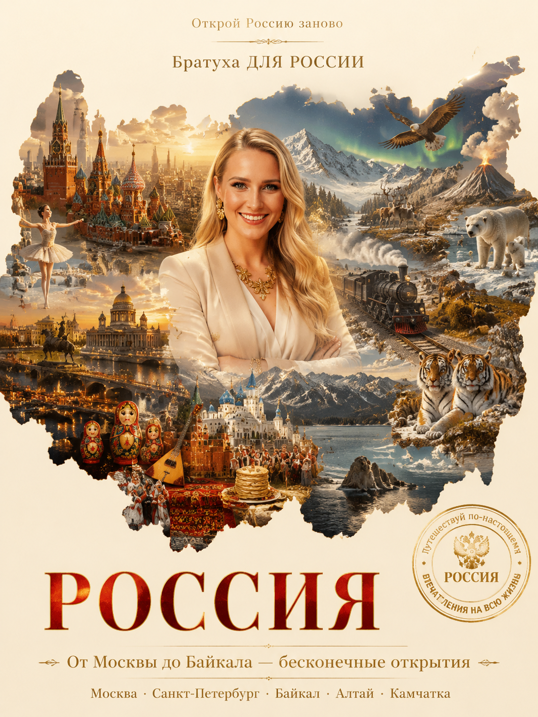 Постер туристической кампании премиум-класса