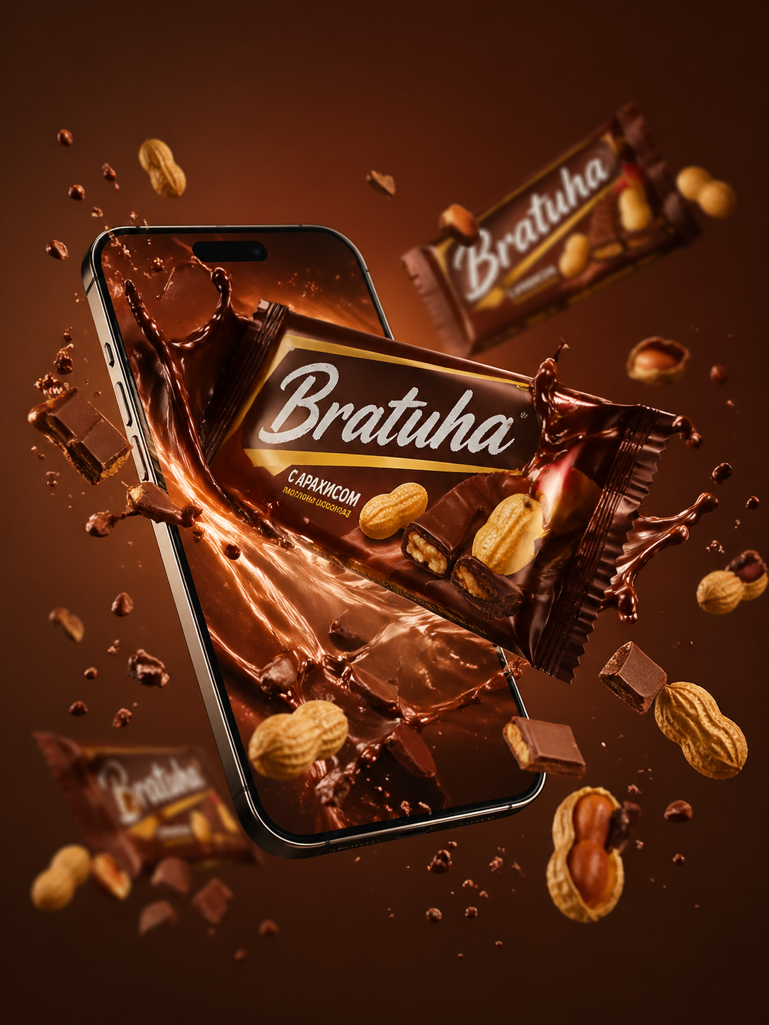 Шоколадка из смартфона