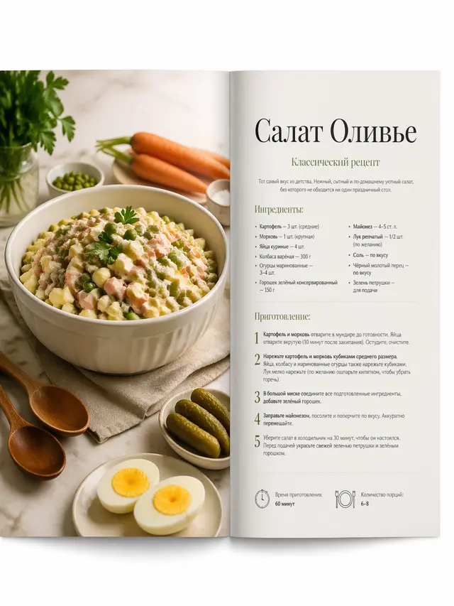 Книга рецептов / Оливье