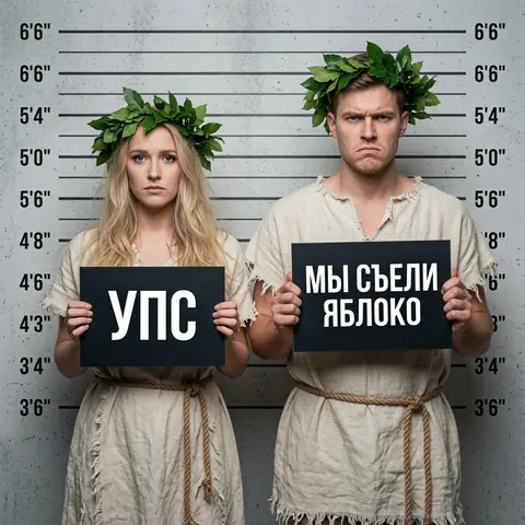 Юмористическое парное фото