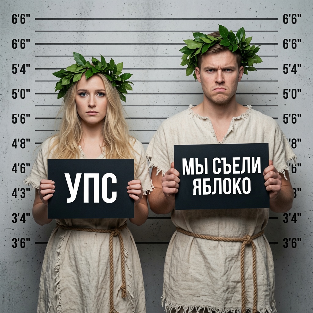 Юмористическое парное фото