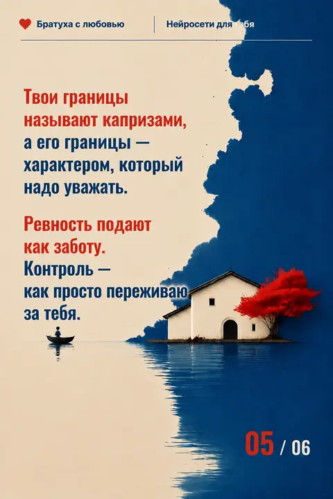 Карусель для соц. сетей / Красные флаги в отношениях (5)
