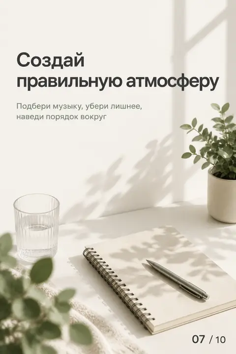 Карусель для соц. сетей "Как перехитрить прокрастинацию" (7)