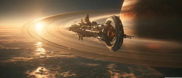 Космическая станция (21:9)