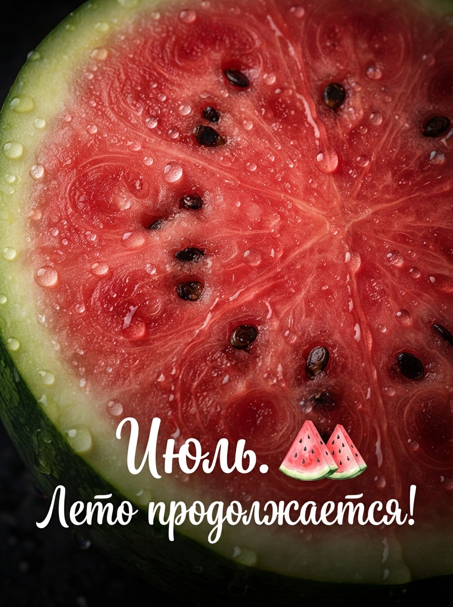 Заставка на телефон / Арбуз с надписями