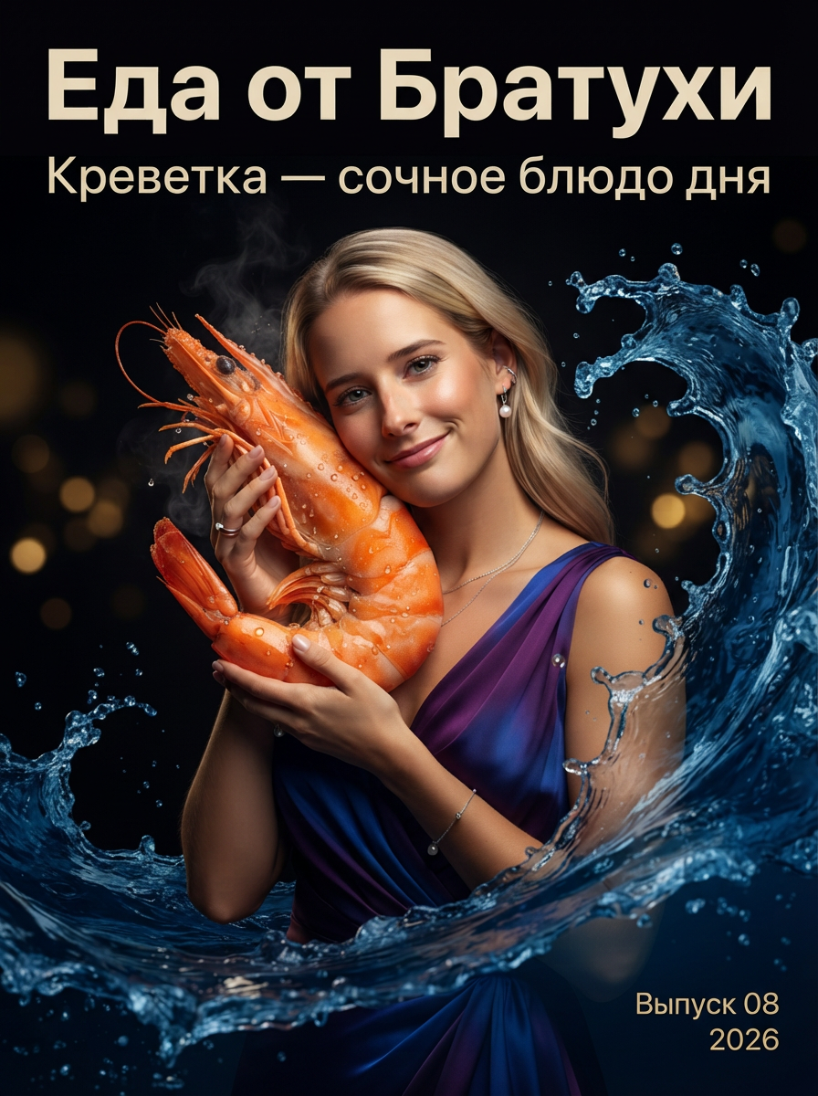 Обложка журнала с морской тематикой