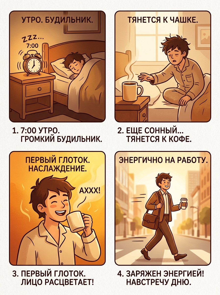 Раскадровка сцены