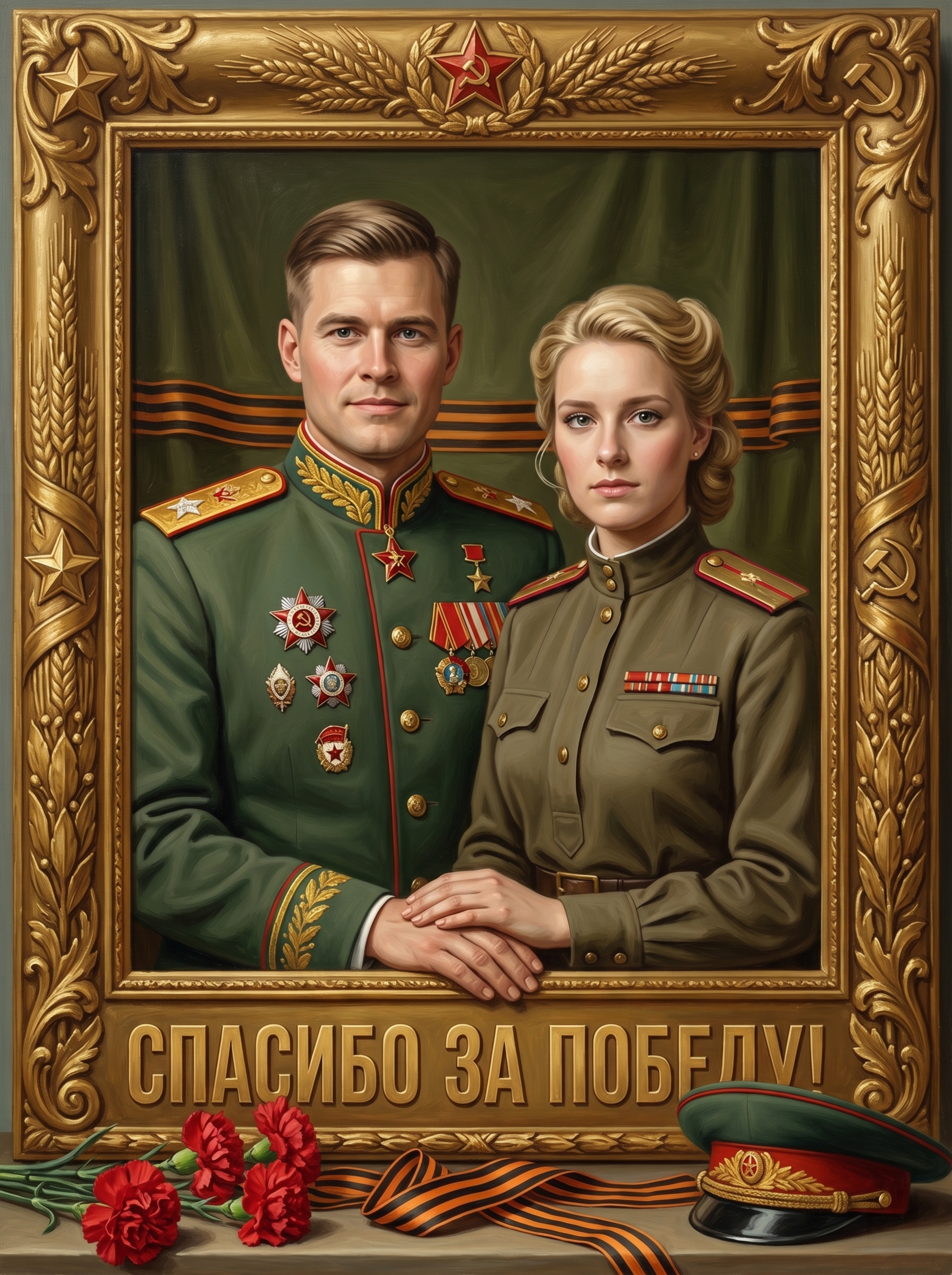 Картина парная к 9 мая