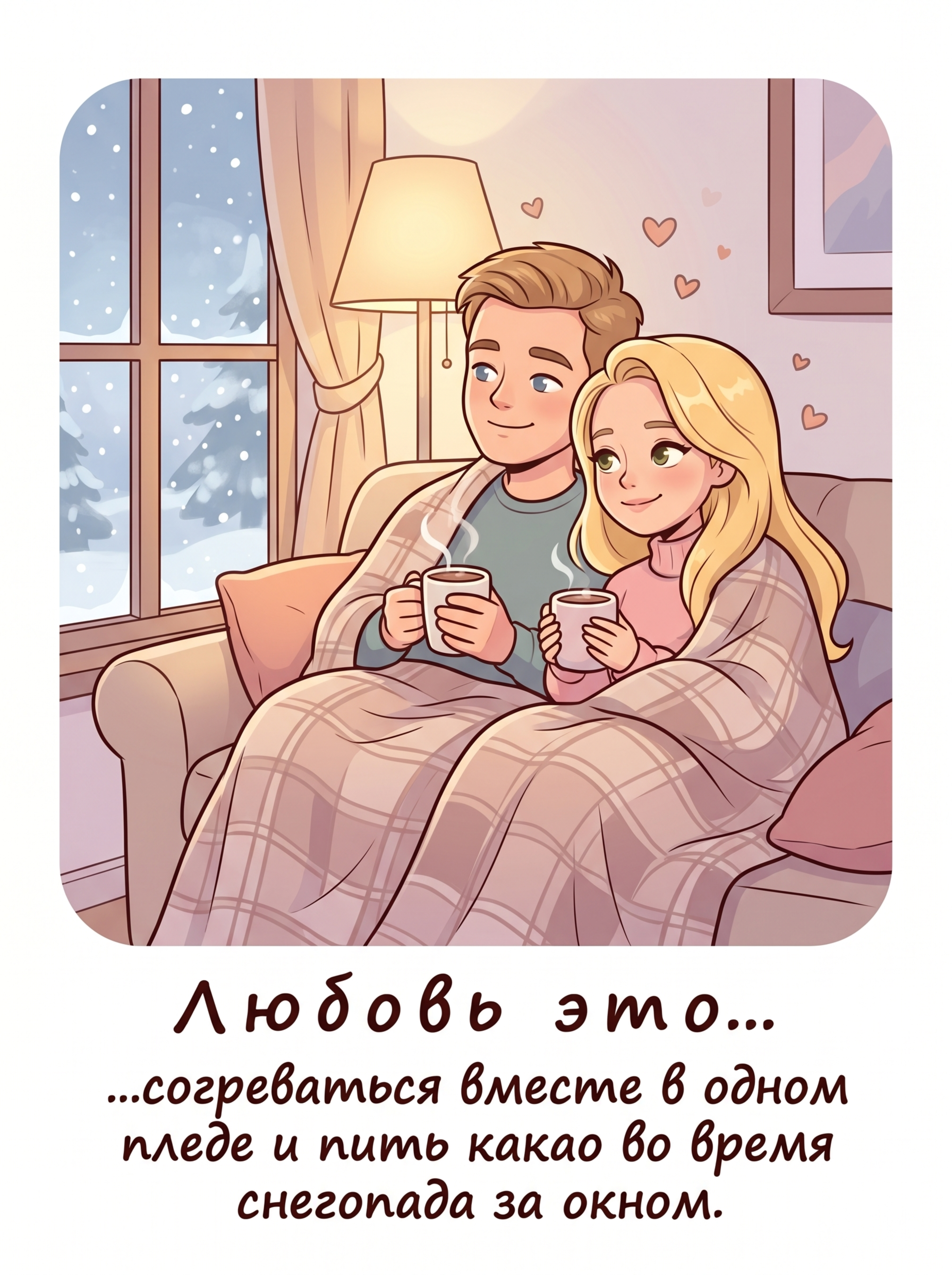 Фото в стиле "Love is..."