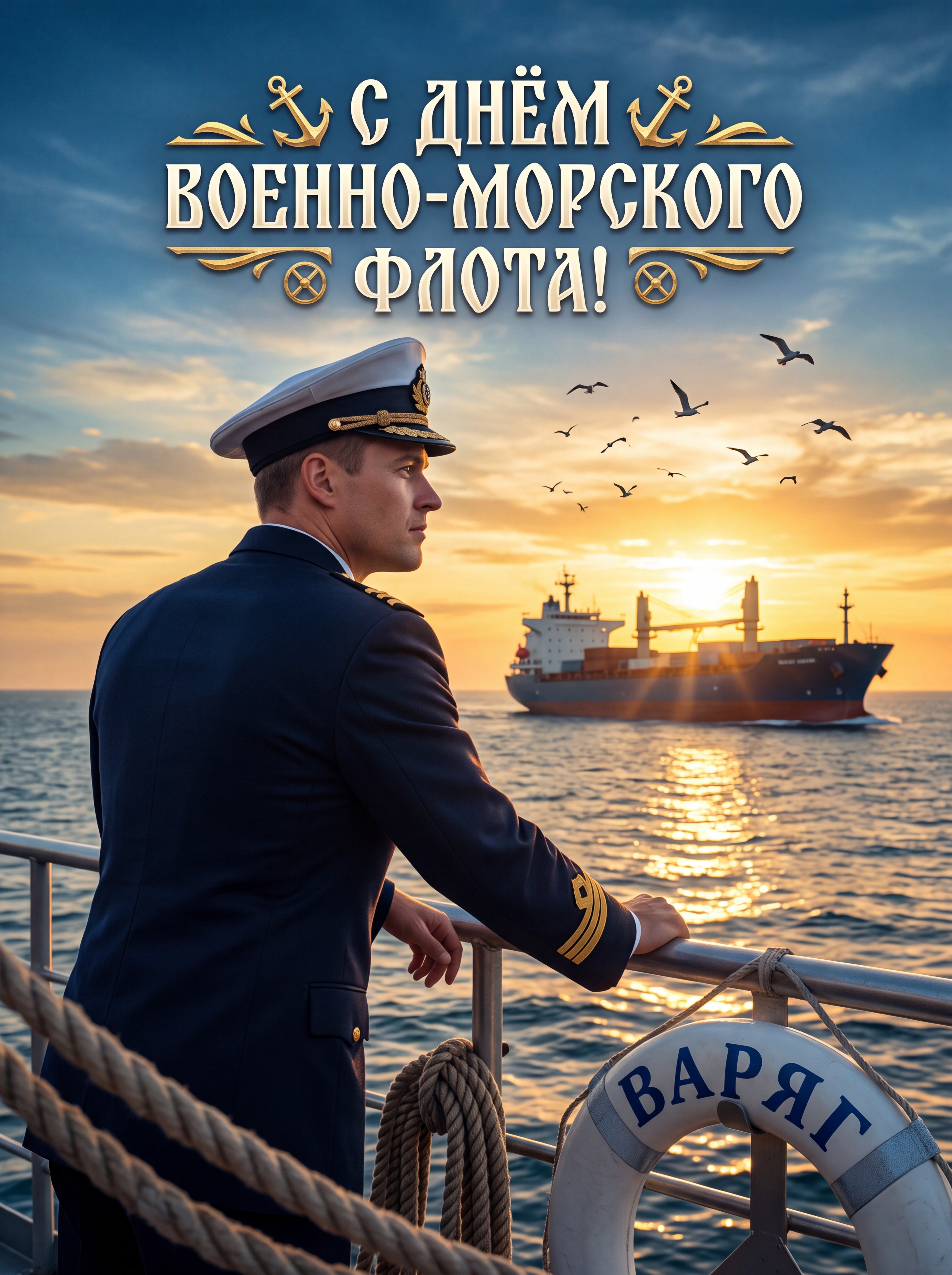 Портрет ко дню ВМФ