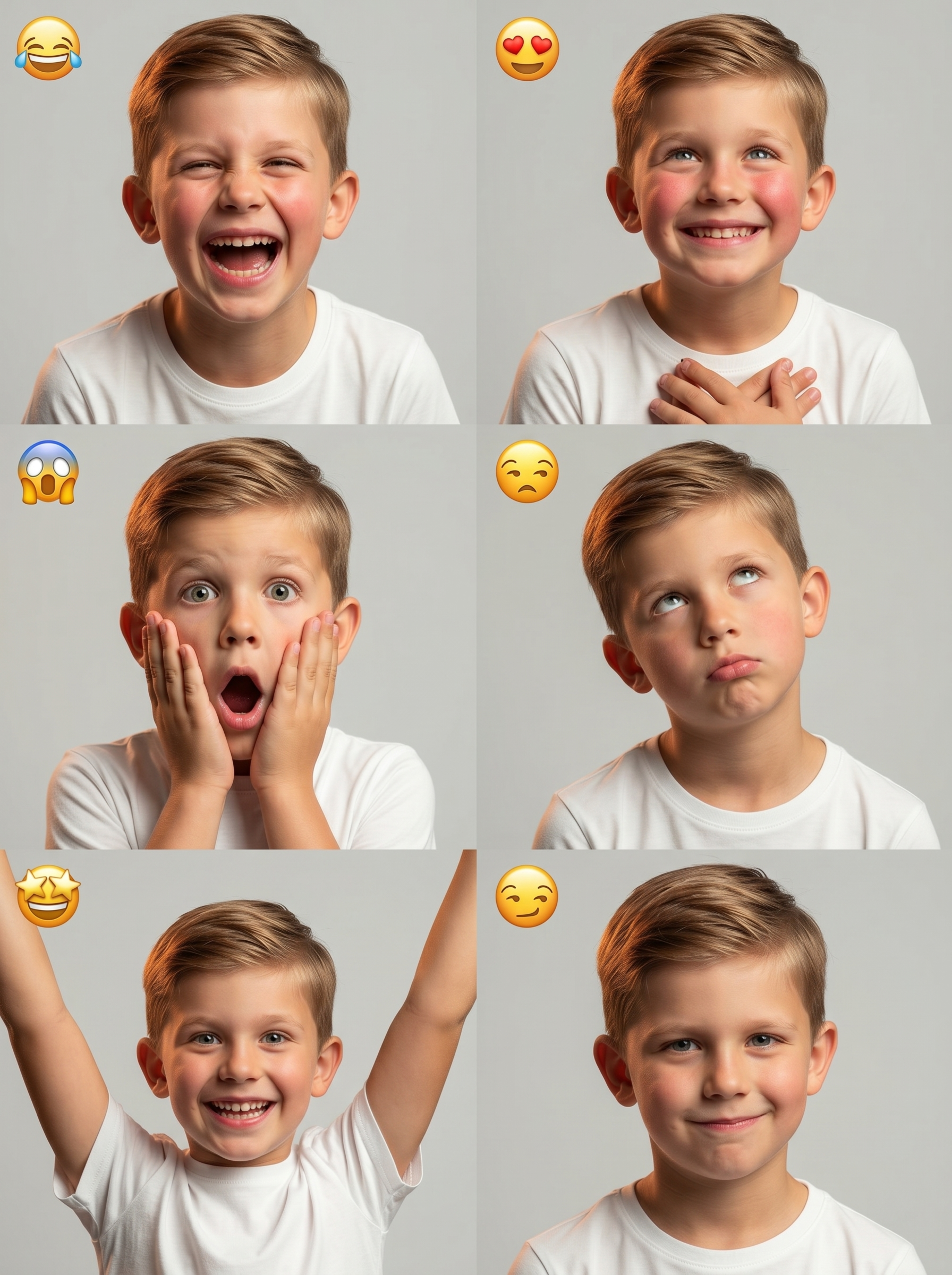 Фото эмоций с эмодзи