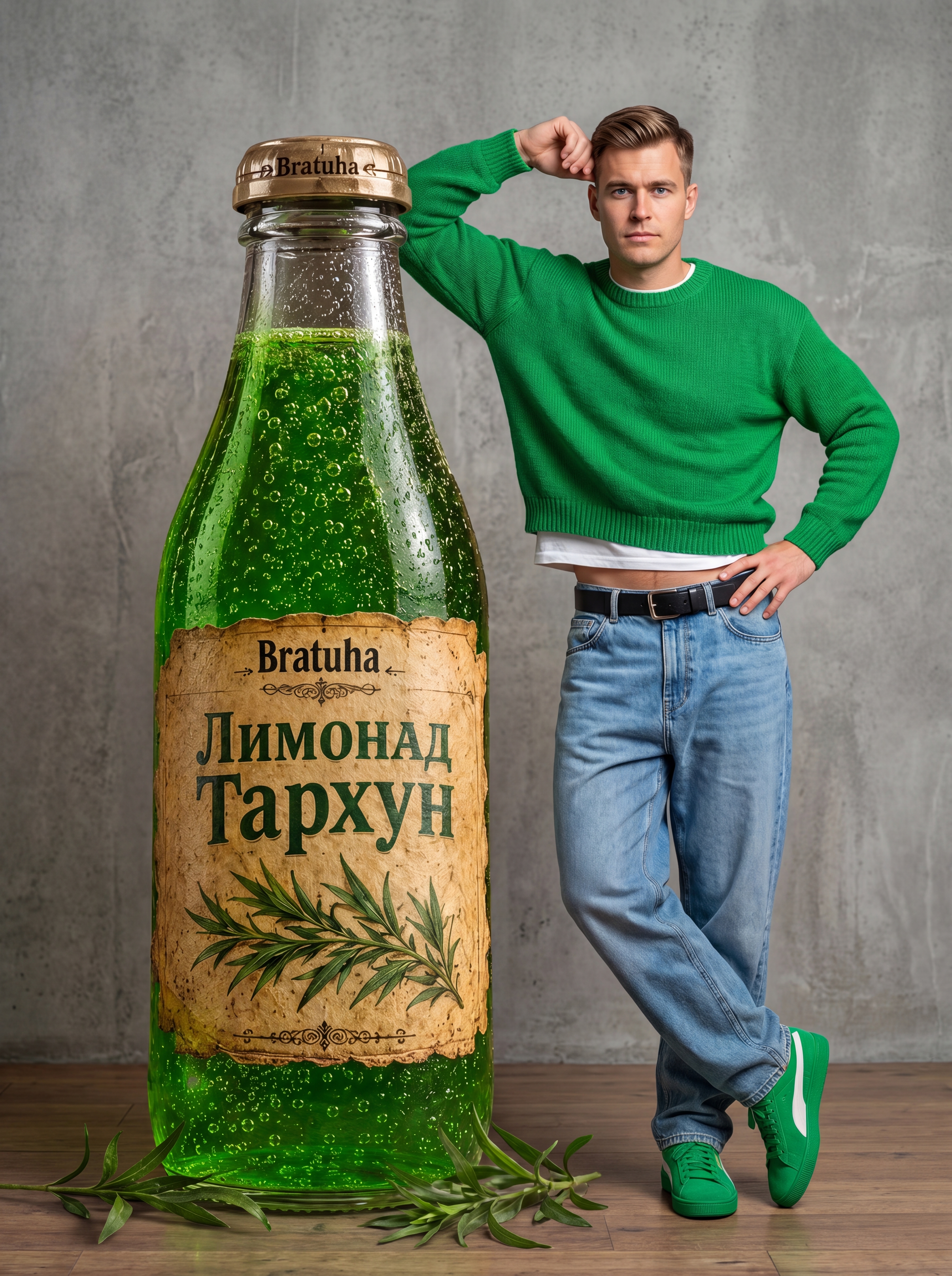Рекламный постер лимонада
