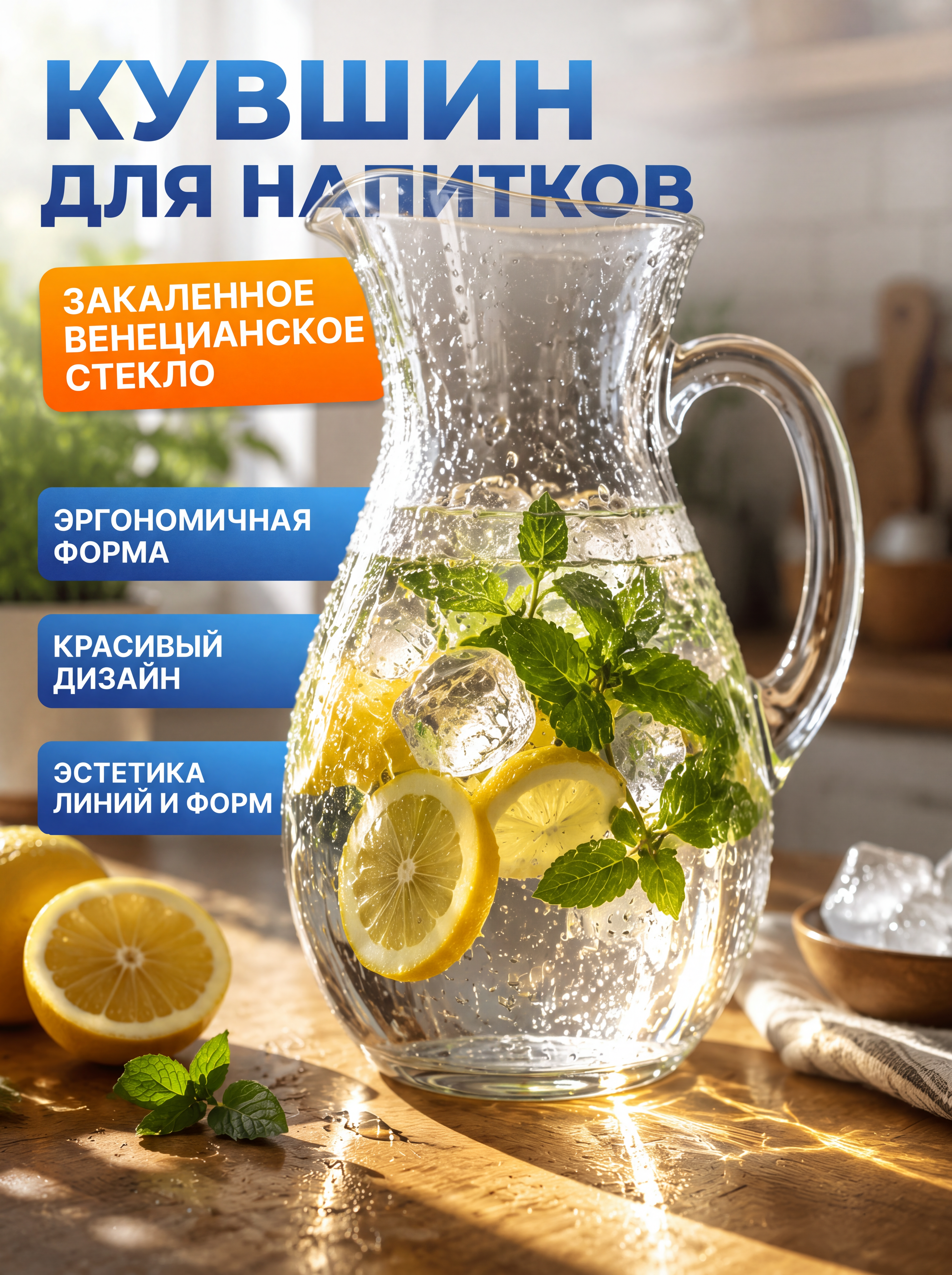 Карточка товара для маркетплейсов / Кувшин
