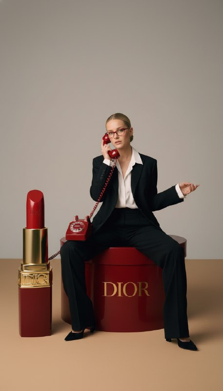 Рекламная фотосессия Dior