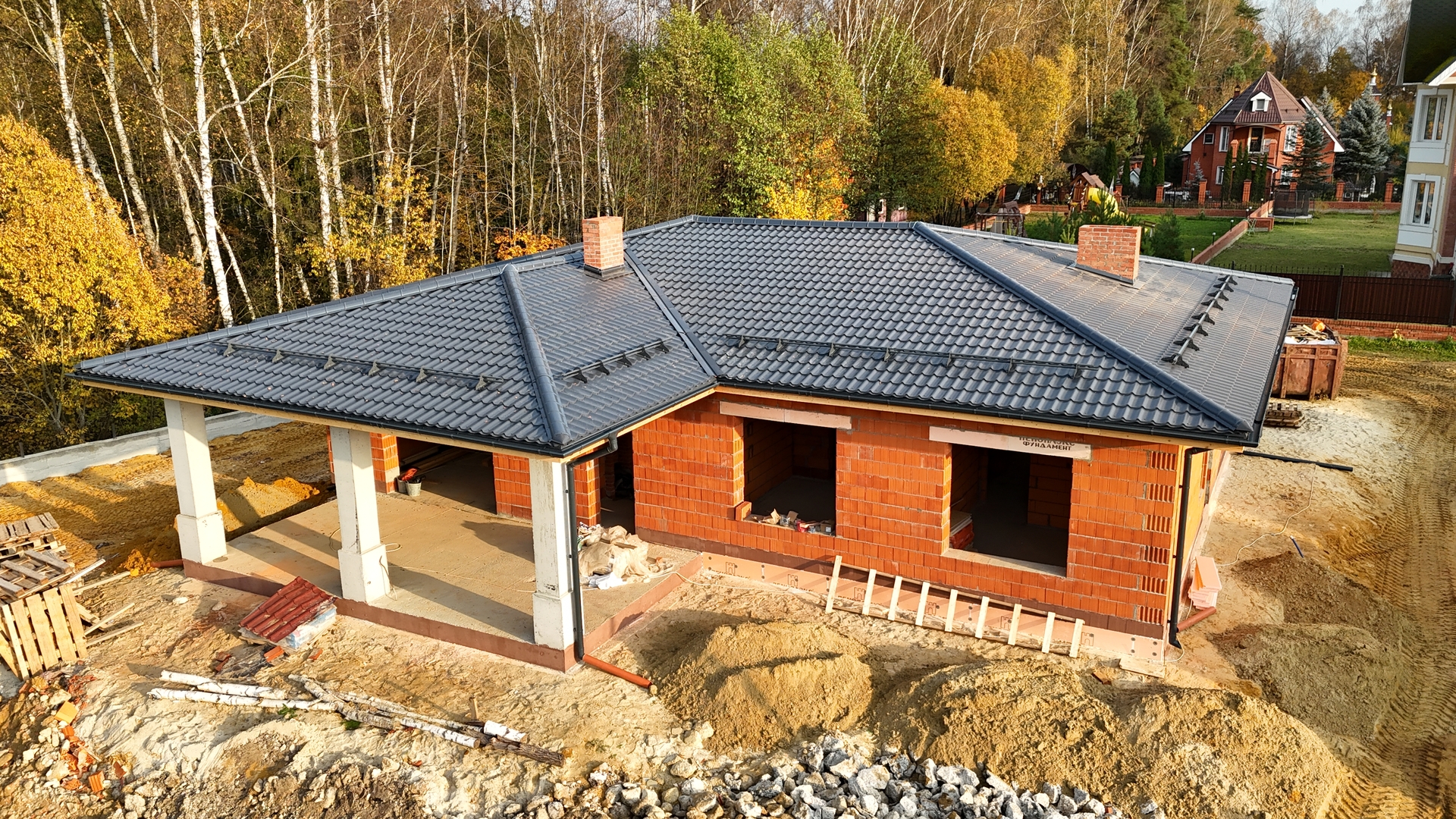 Обложка проекта "СП-187-2" из керамических блоков, площадью 187 м²