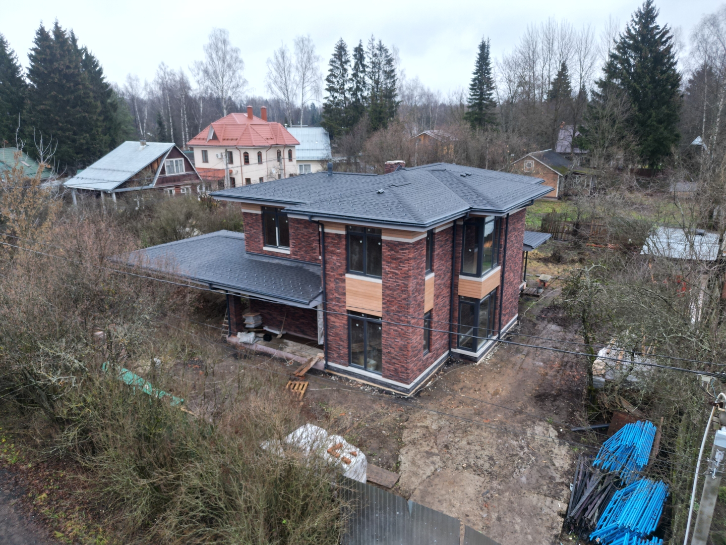 Обложка проекта "СП-245" из керамических блоков, площадью 245 м²