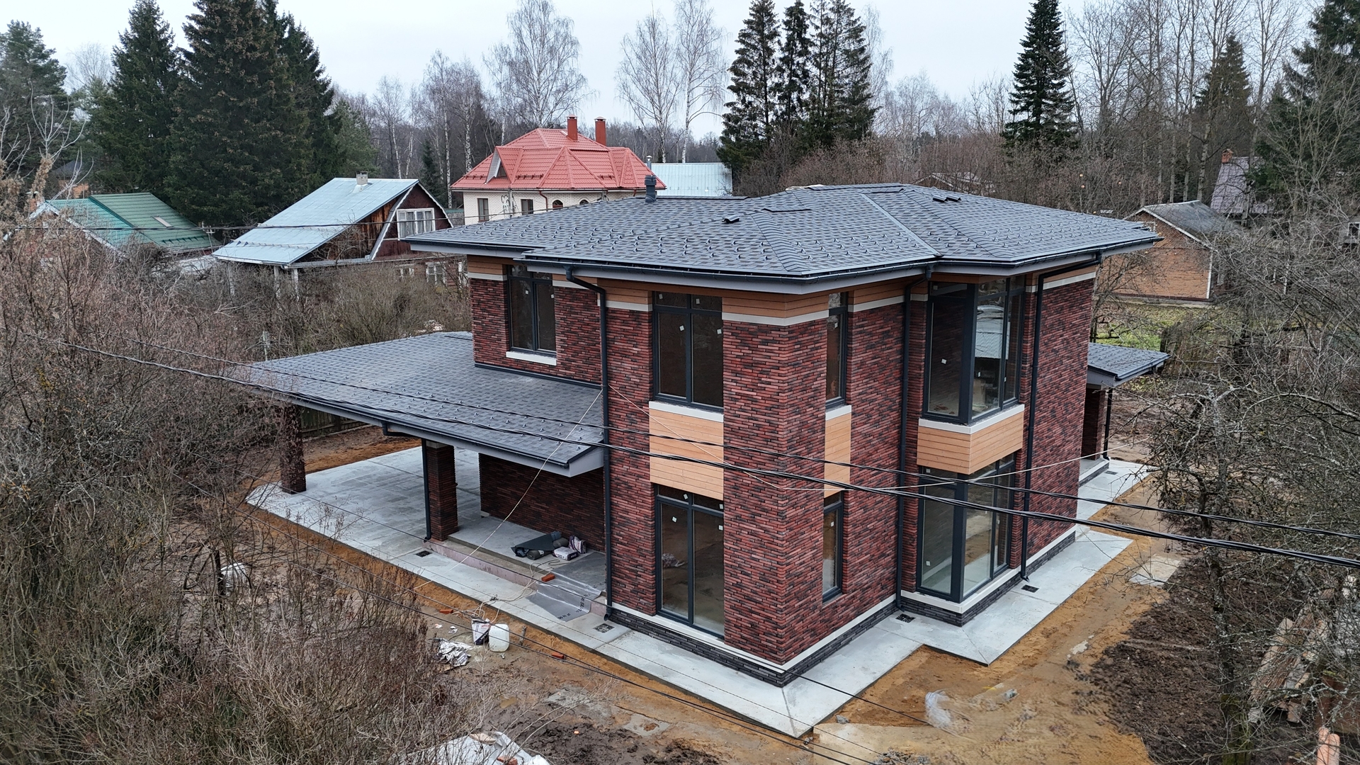 Обложка проекта "СП-245" из керамических блоков, площадью 245 м²