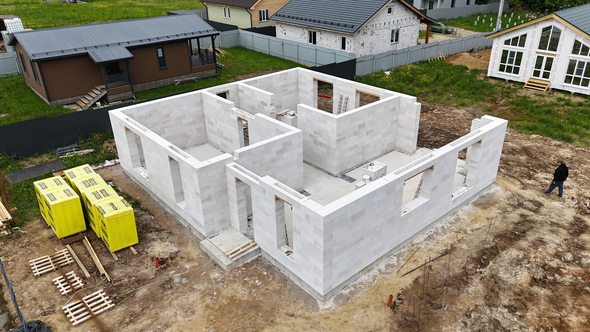 Обложка проекта "Сухарево" из газобетонных блоков, площадью 140 м²