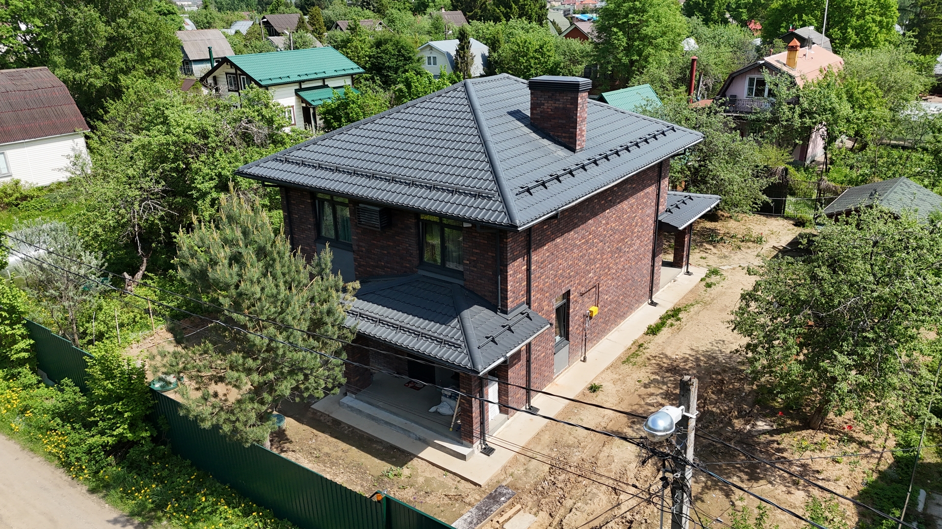 Обложка проекта "СНТ Здоровье" из керамических блоков, площадью 180 м²