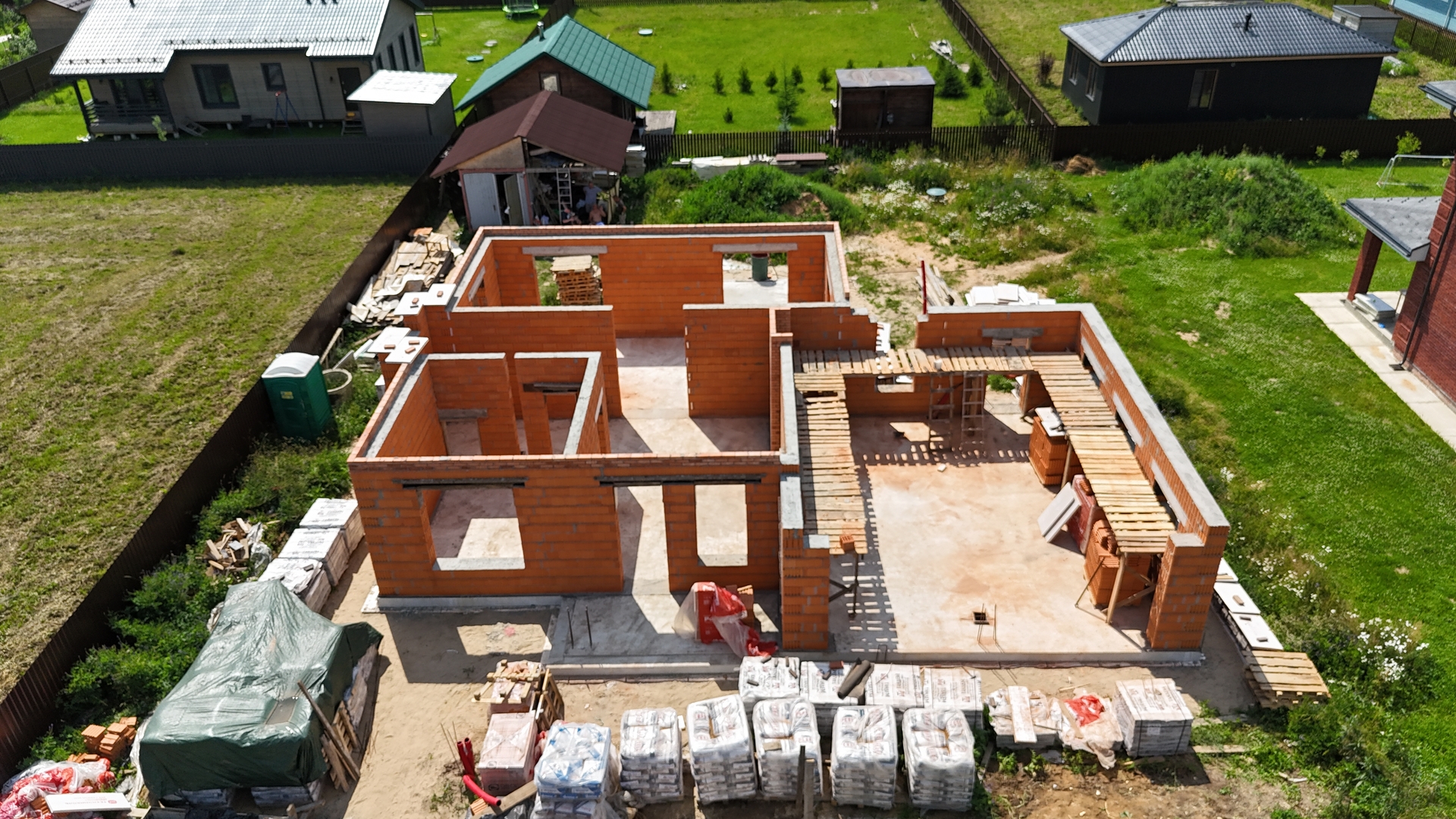 Обложка проекта "СП-269" из керамических блоков, площадью 281.6 м²