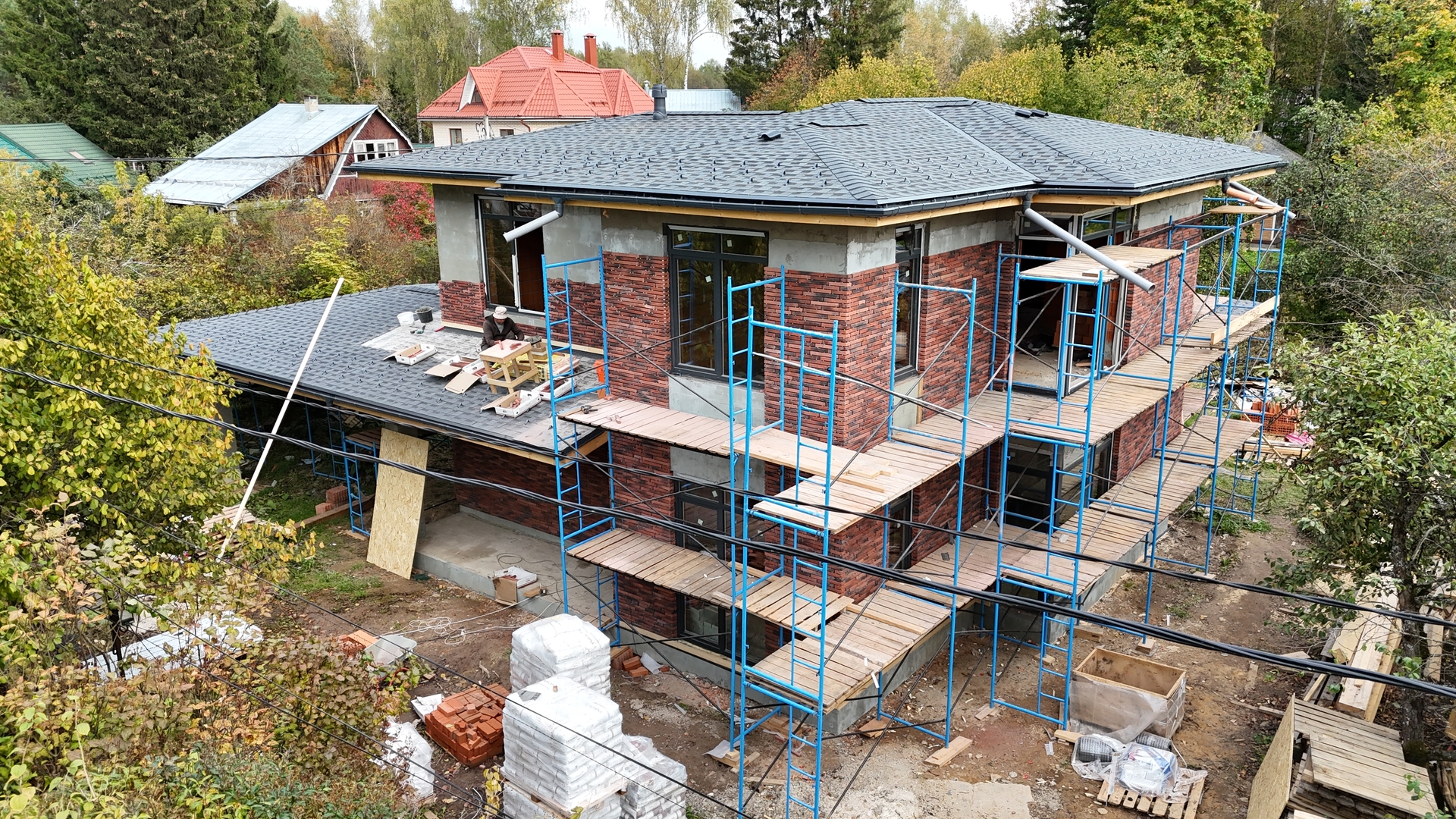 Обложка проекта "СП-245" из керамических блоков, площадью 245 м²