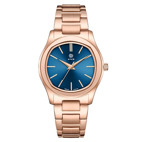 Купить Наручные часы УЧЗ 3048В-5, синий, золотой
Миниатюрность в женских часах придает...